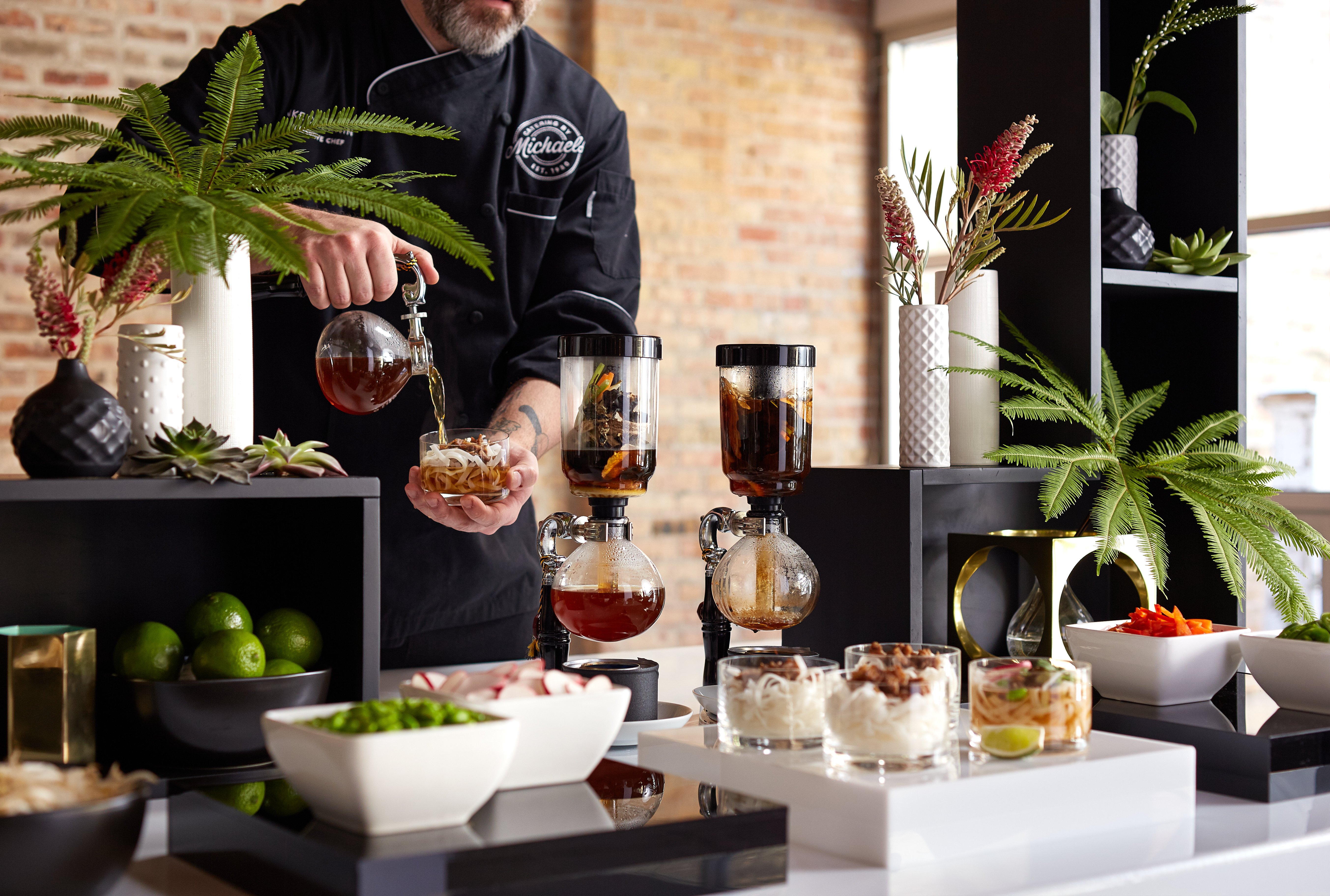 Impress Guests with Dynamic Action Stations Catering by Michaels