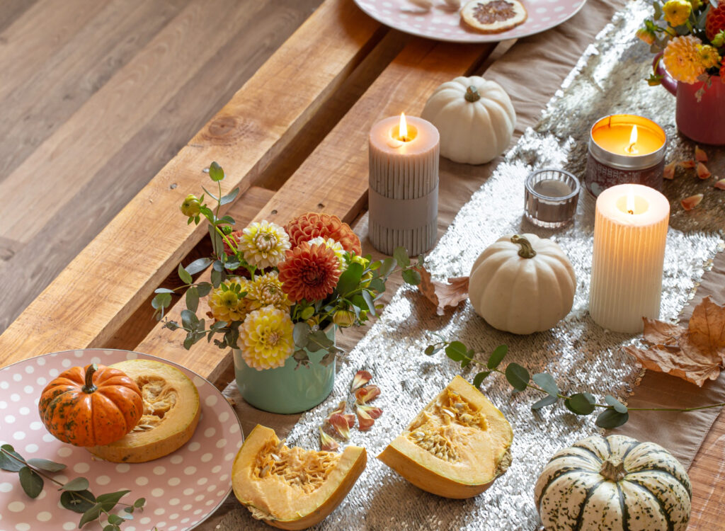 cozy autumn gathering