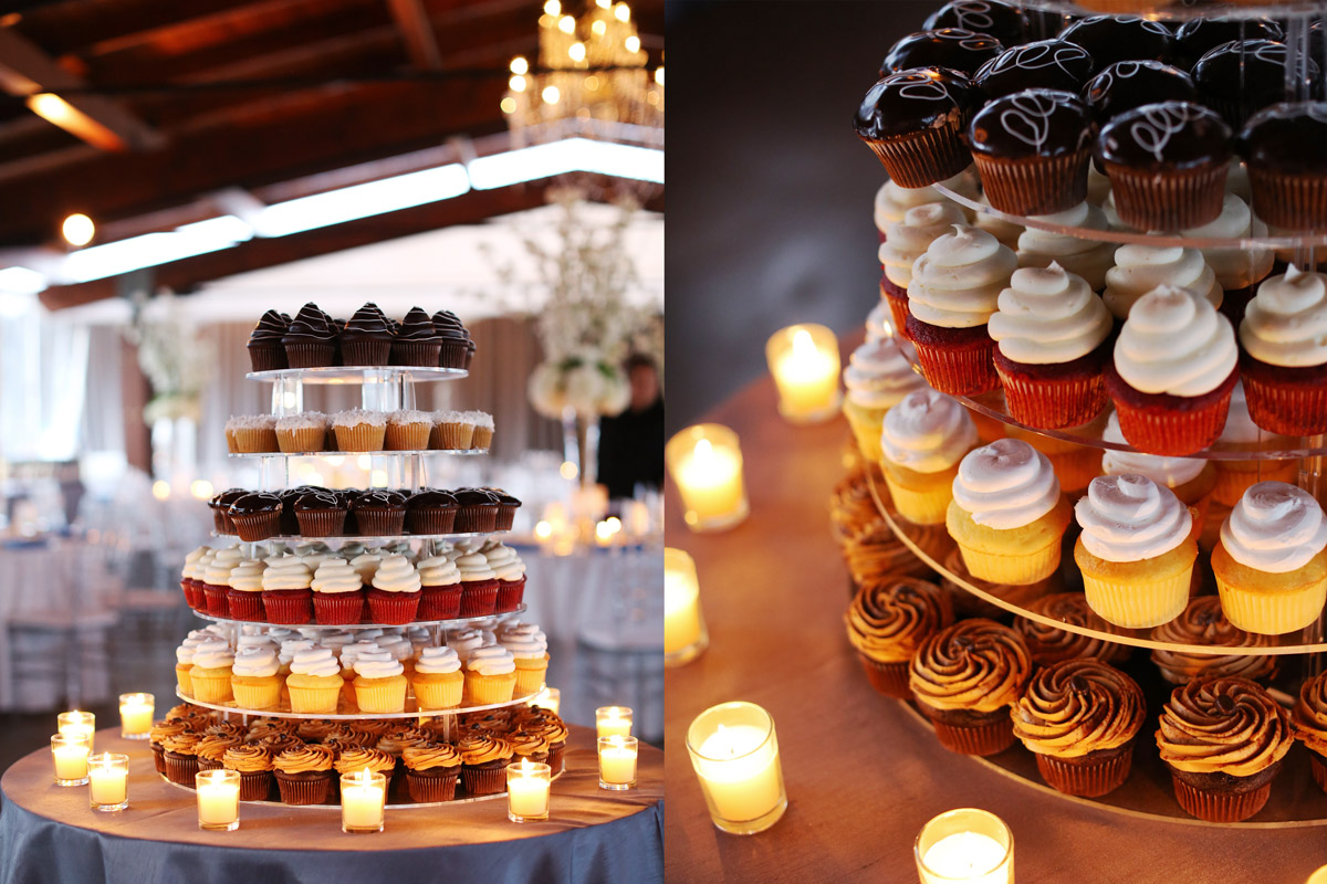 wedding cupcake tower