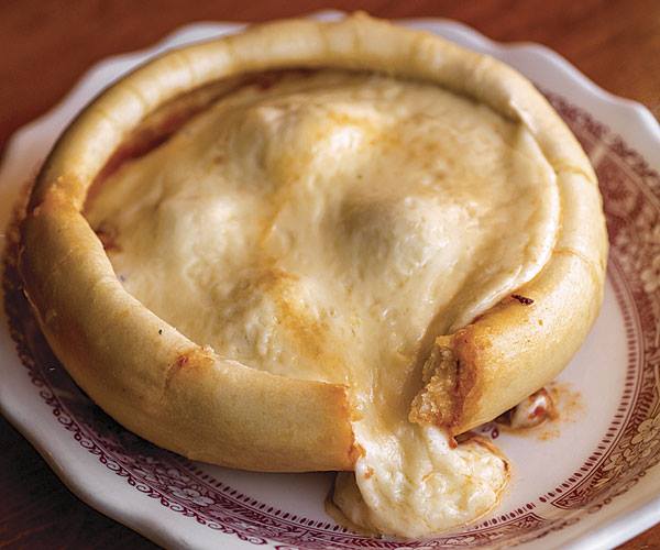 Pizza Pot Pie at Chicago Pizza and Oven Grinder