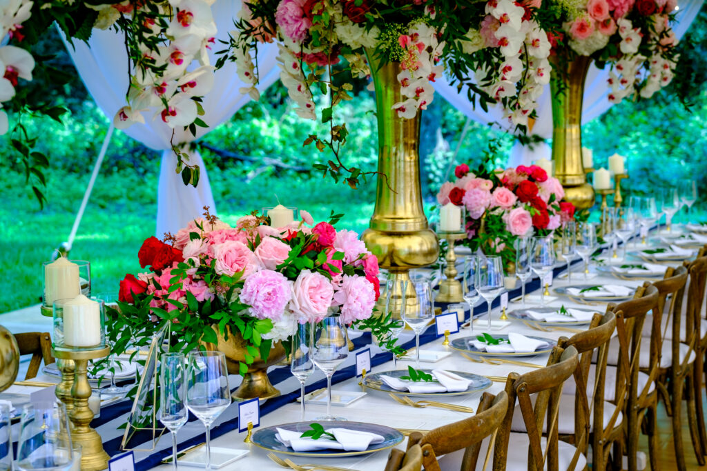 high-end wedding catering