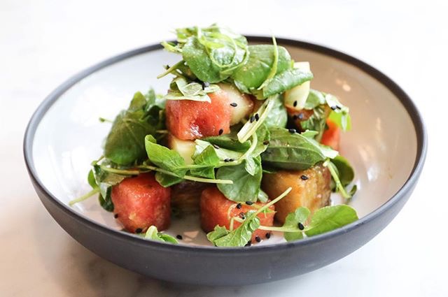 Proxi's Pork Belly and Watermelon Salad