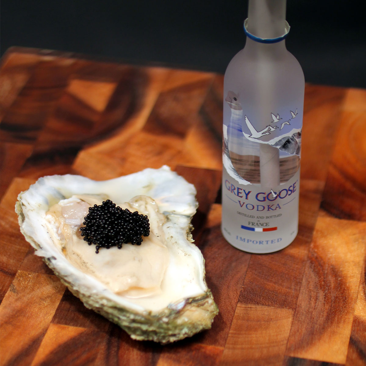 Mini Grey Goose and Oyster