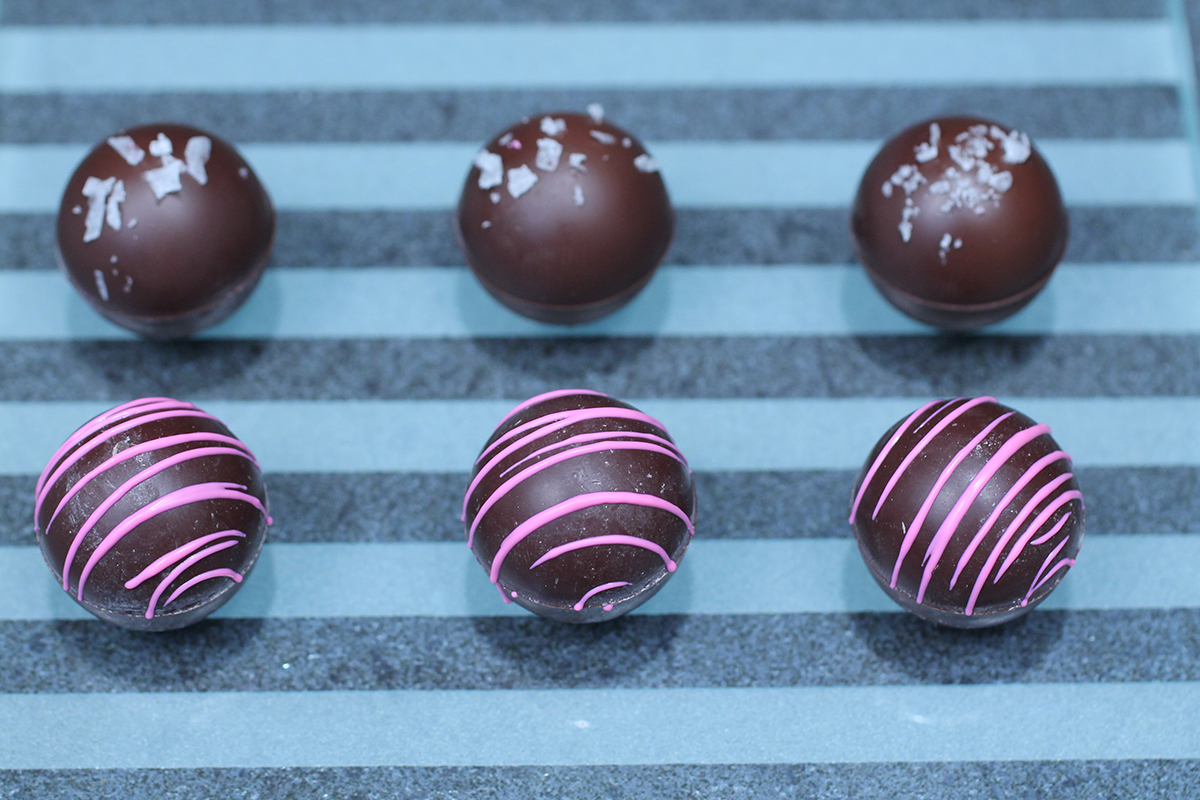 Strawberry Banana Pop Rock Truffles