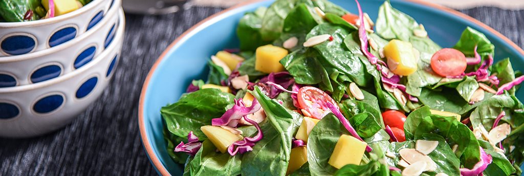 Rosh Hashanah Spinach Salad