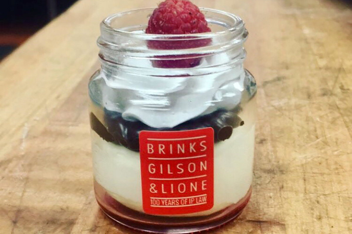 Brinks Gilson & Lione Holiday Party Dessert