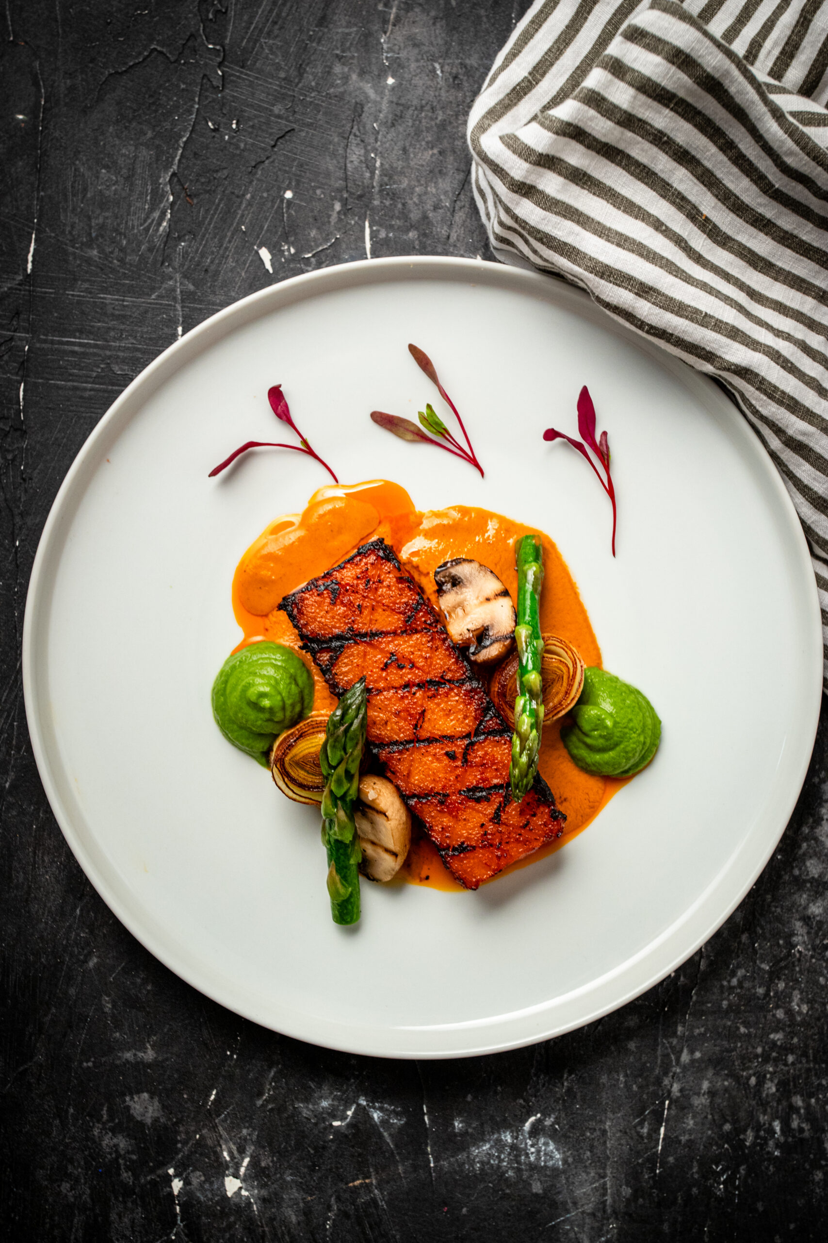 high-end wedding catering